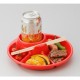 Party食物盤(紅色)